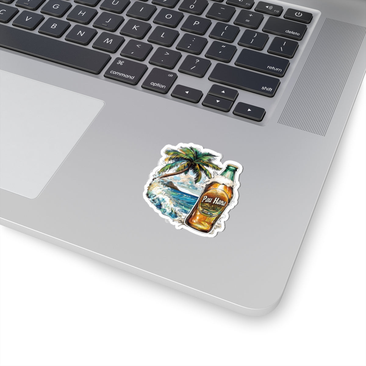 Pau Hana V10 Kiss-Cut Stickers | Summer Vibe, Laptop Decor, Tropical Vibes