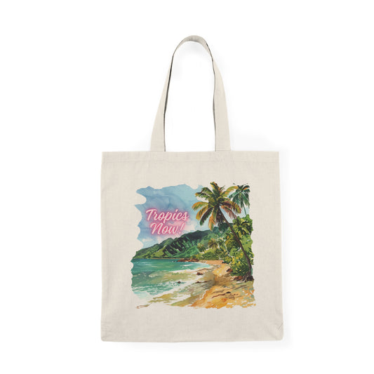 Natural Tote Bag - Tropics Now Series 2