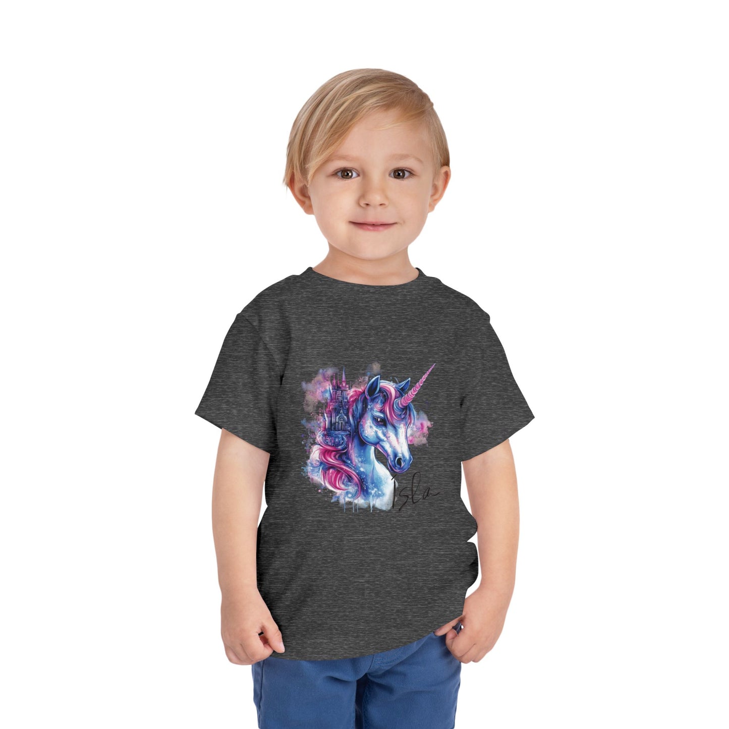 Colorful Unicorn Toddler Tee - Fun & Playful Kidswear V3
