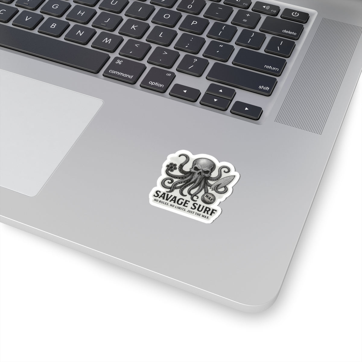 Surf Octopus Kiss-Cut Stickers | Summer Vibe, Laptop Decor, USA Pride
