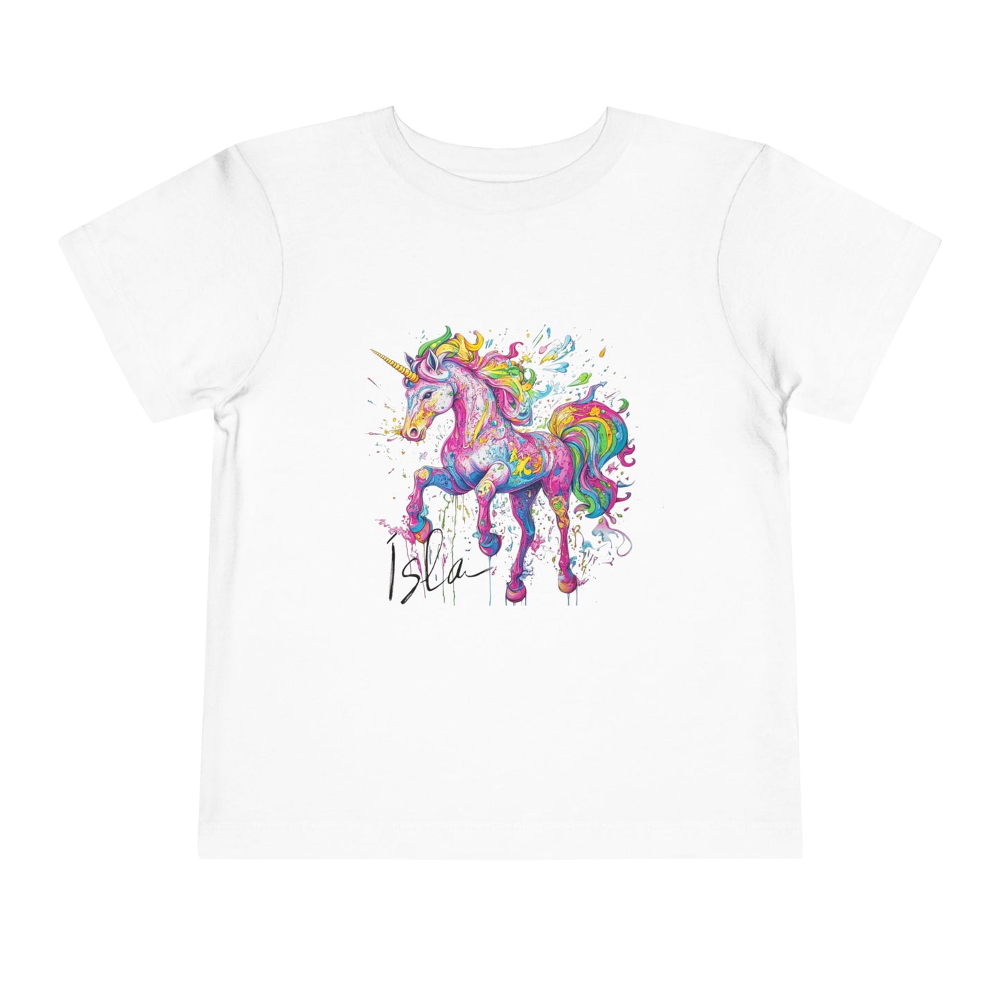 Colorful Unicorn Toddler Tee - Fun & Playful Kidswear V2