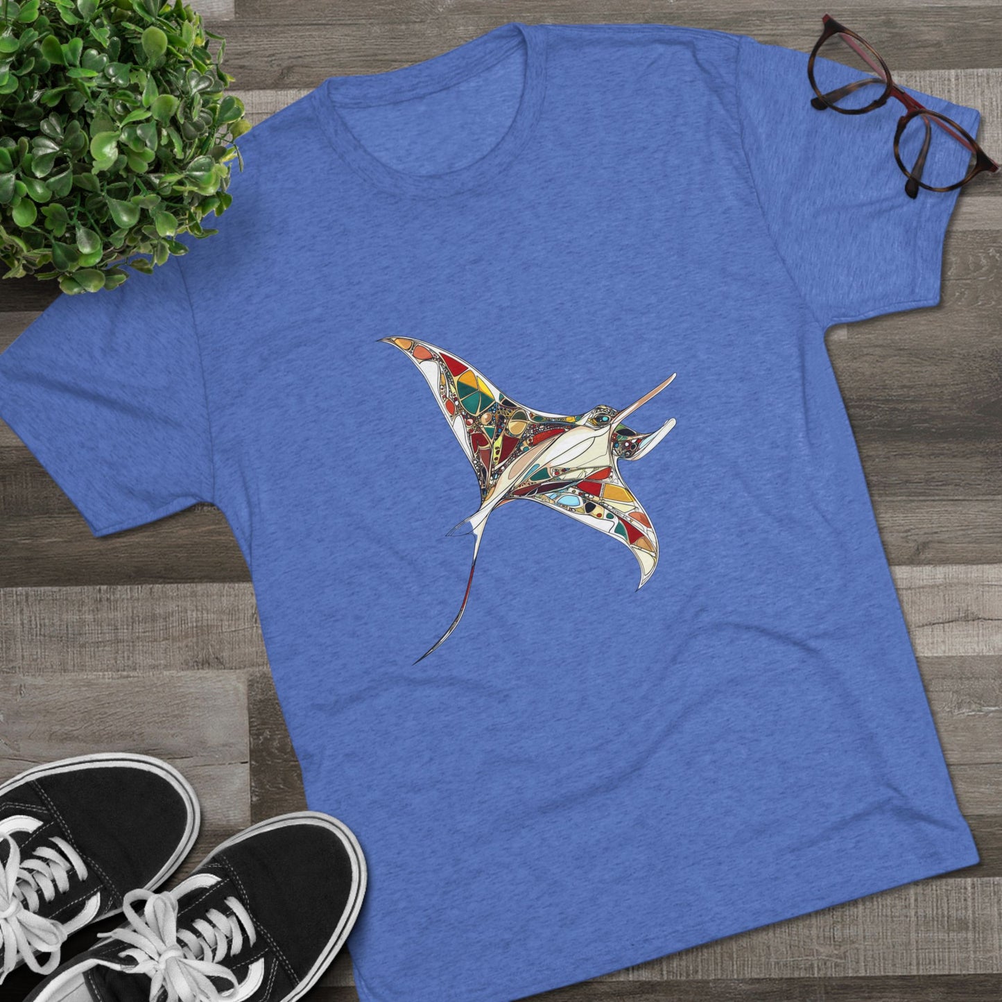Artistic Manta Ray Tee