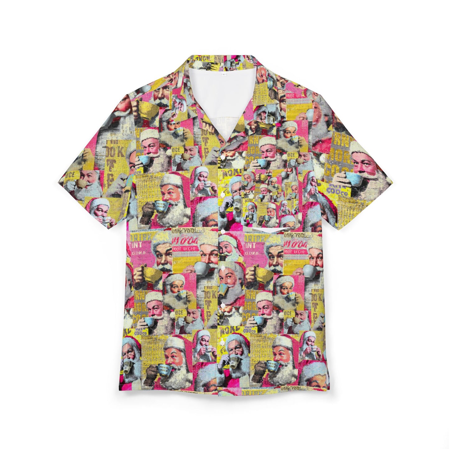 Christmas Santa Coco Aloha Shirt