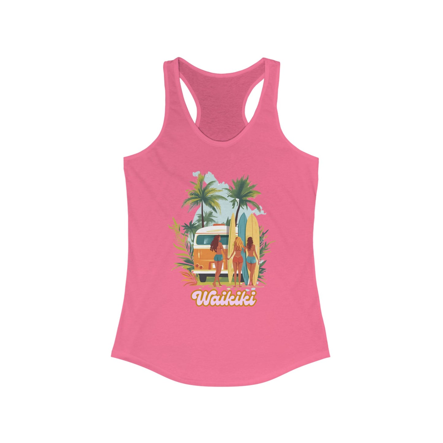 Beach Vibes Racerback Tank - Perfect for Summer & Vacation