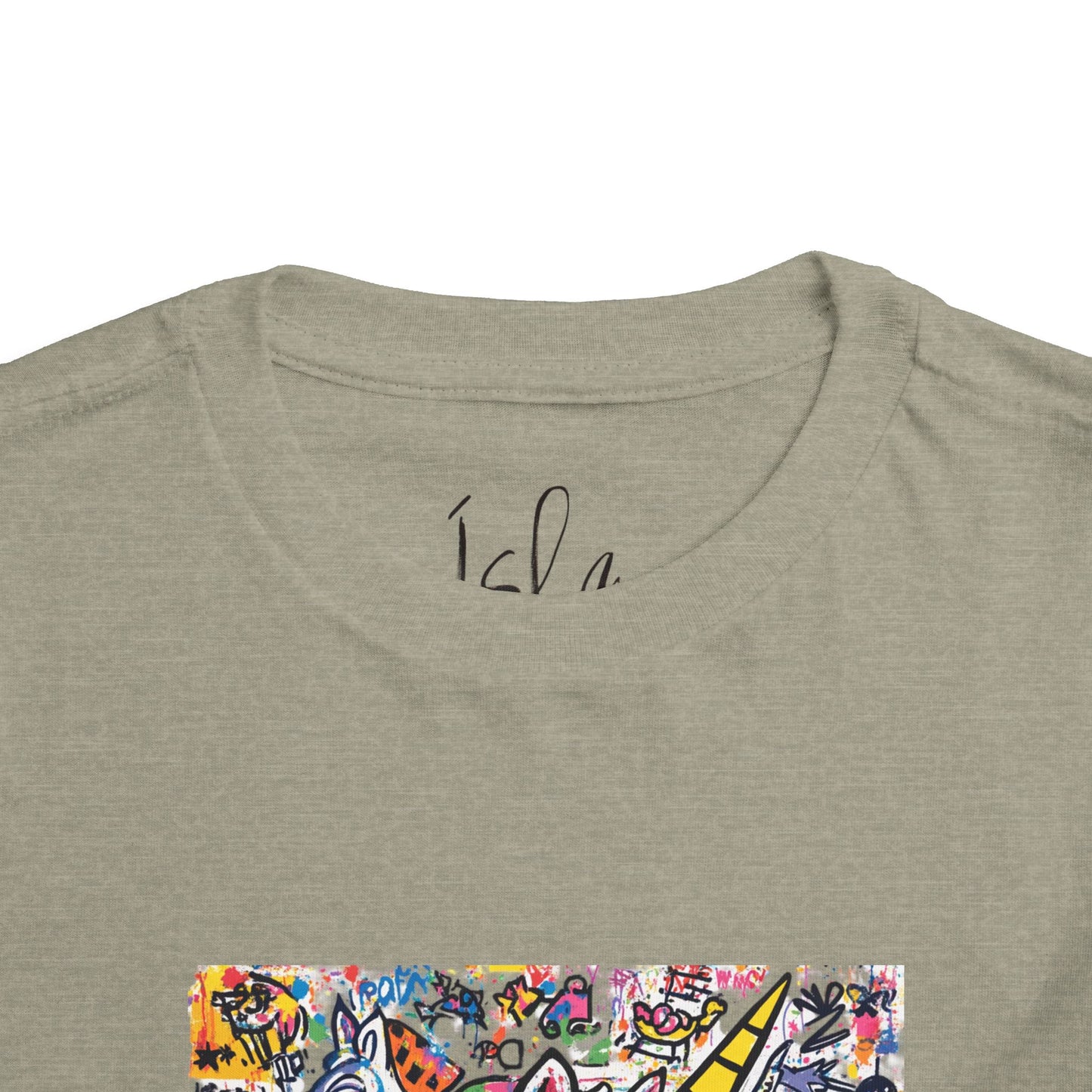 Colorful Unicorn Toddler Tee - Fun & Playful Kidswear