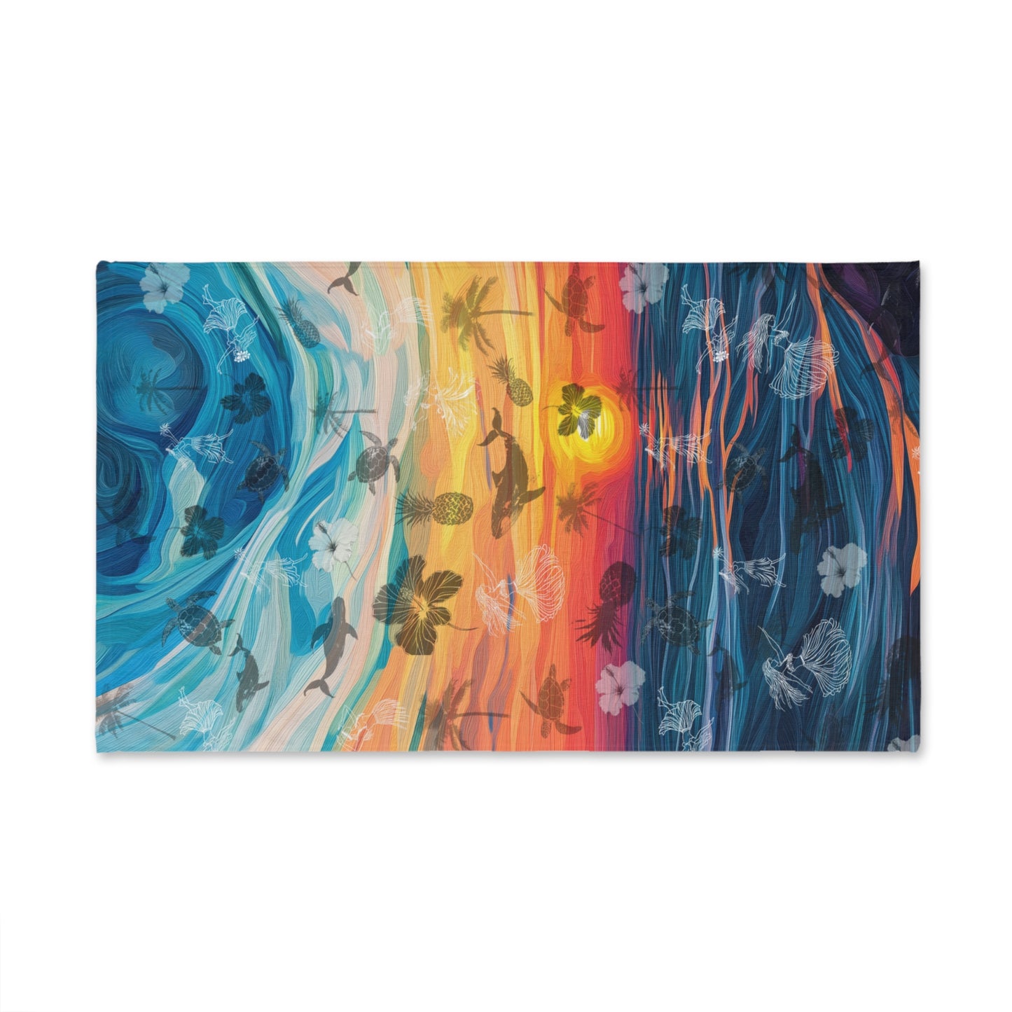 Hand Towel - Awesome Graphics Workout Towel for Stylish Elevating - Aloha 10