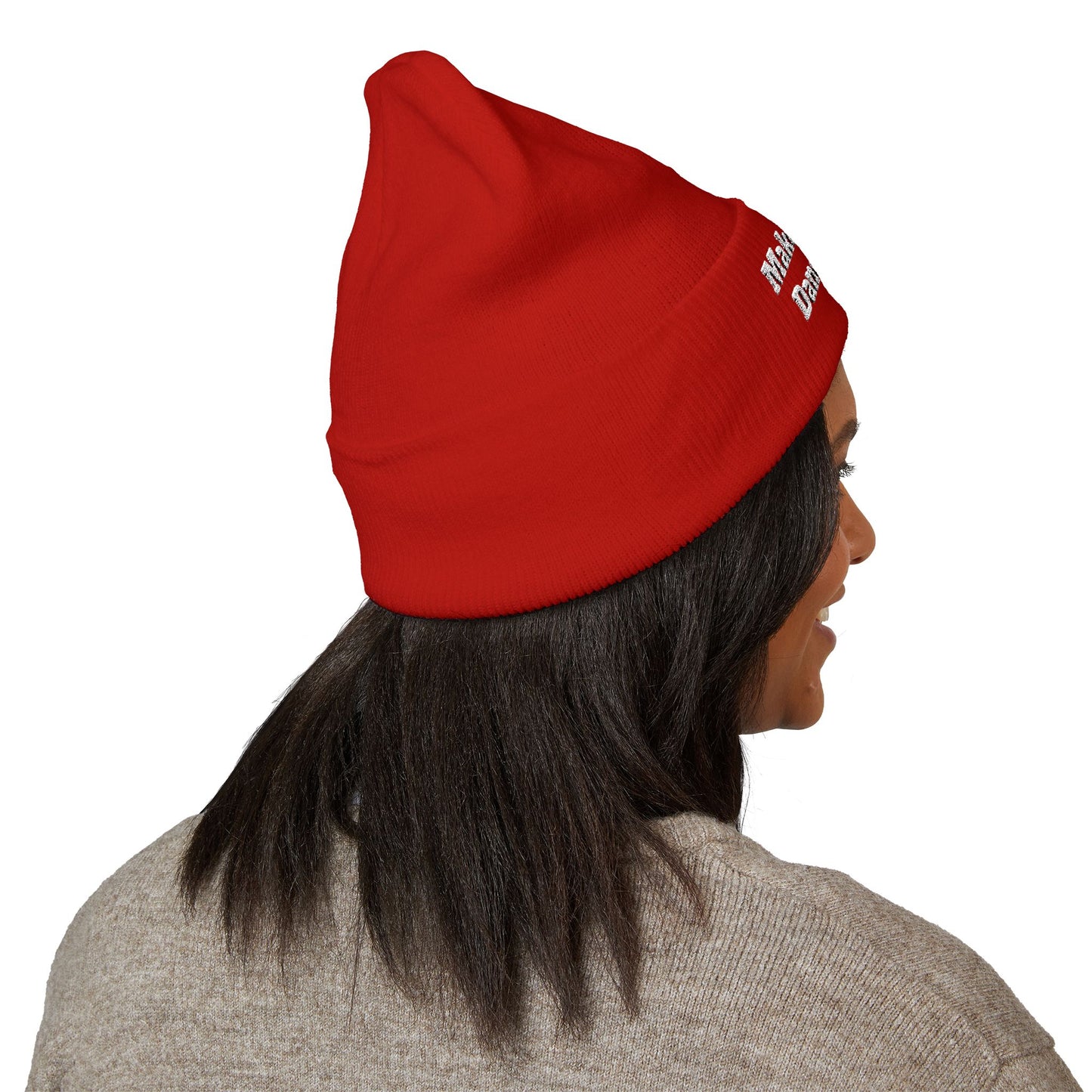 Make America Dance Again Embroidered Cuffed Beanie