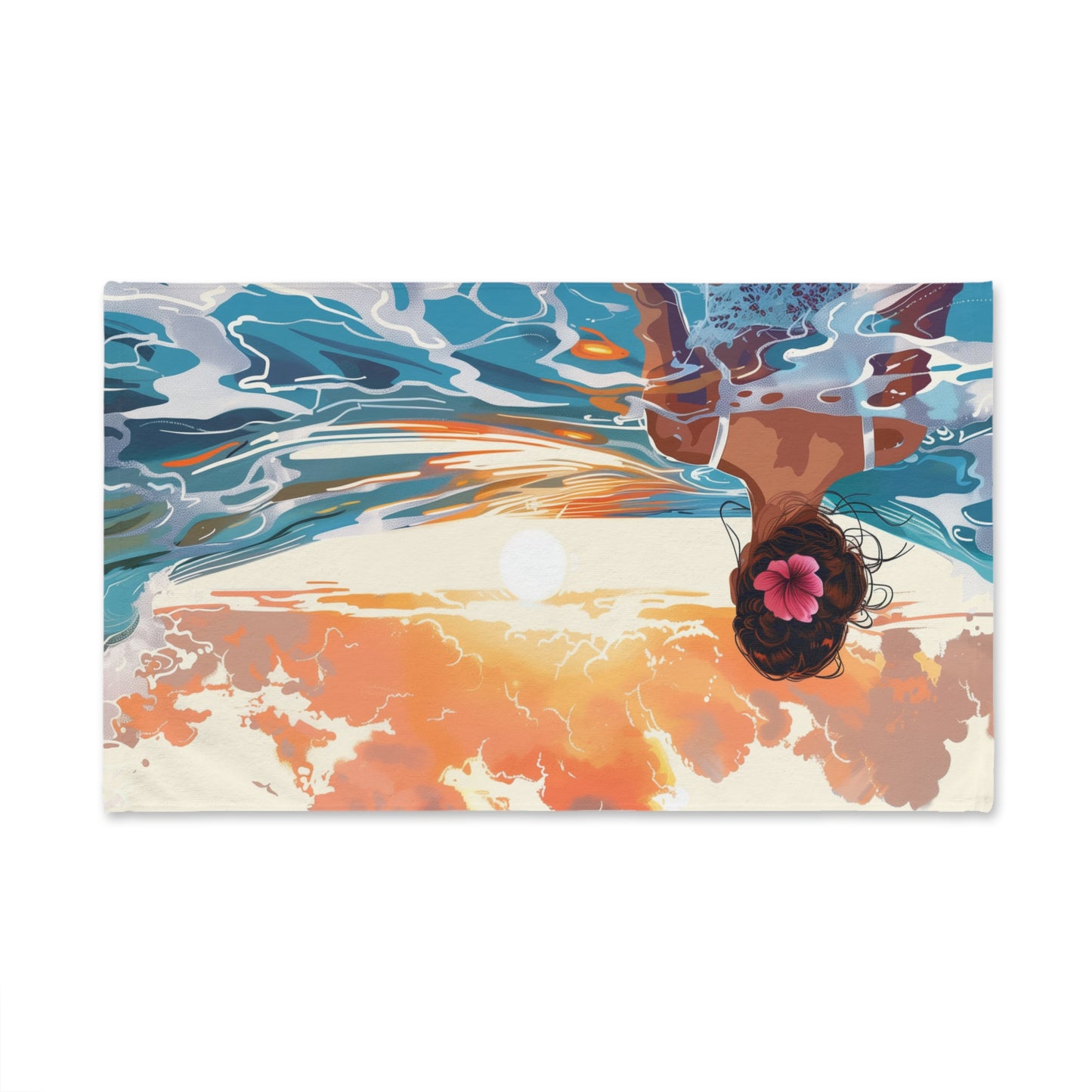 Hand Towel - Awesome Graphics Workout Towel for Stylish Elevating - Aloha 7