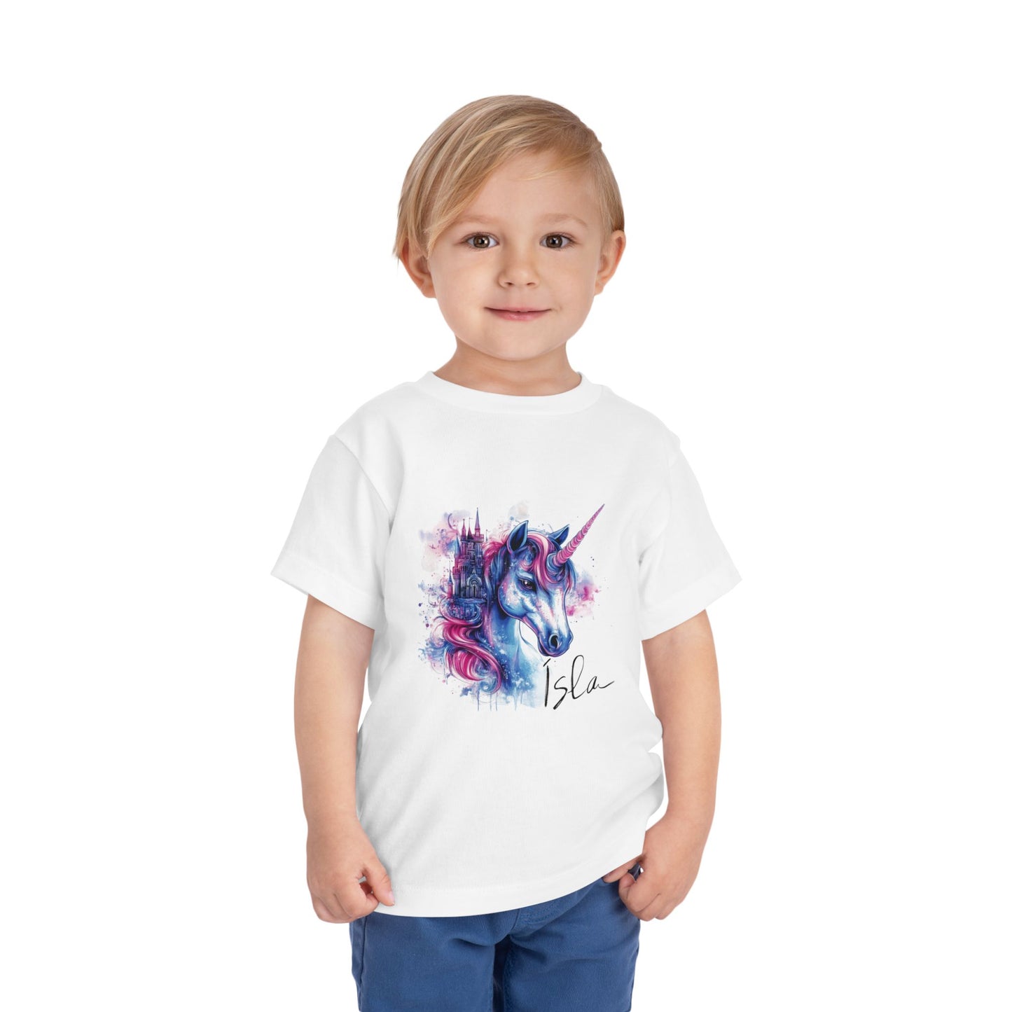 Colorful Unicorn Toddler Tee - Fun & Playful Kidswear V3
