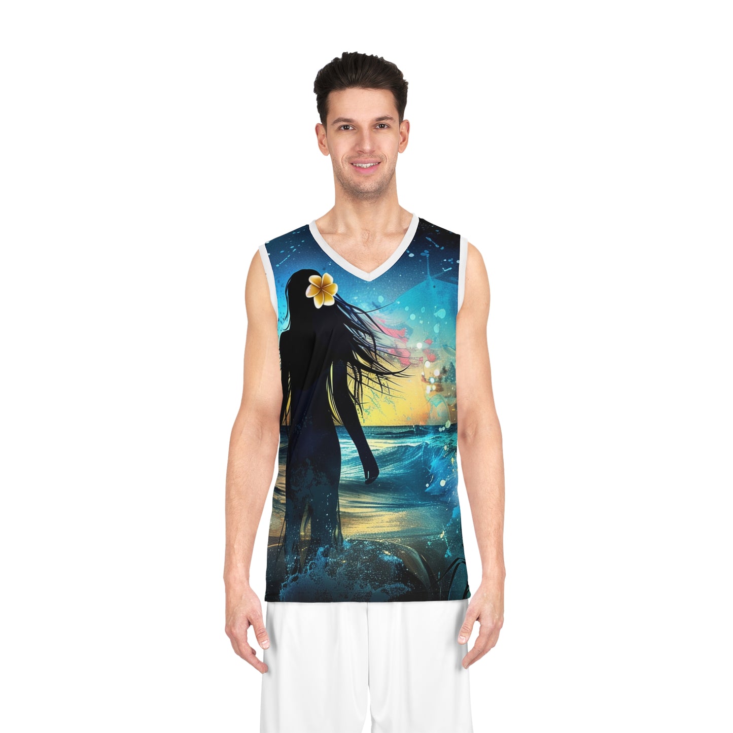 Sport Tank Jersey (AOP) - Wahini Waikiki V1