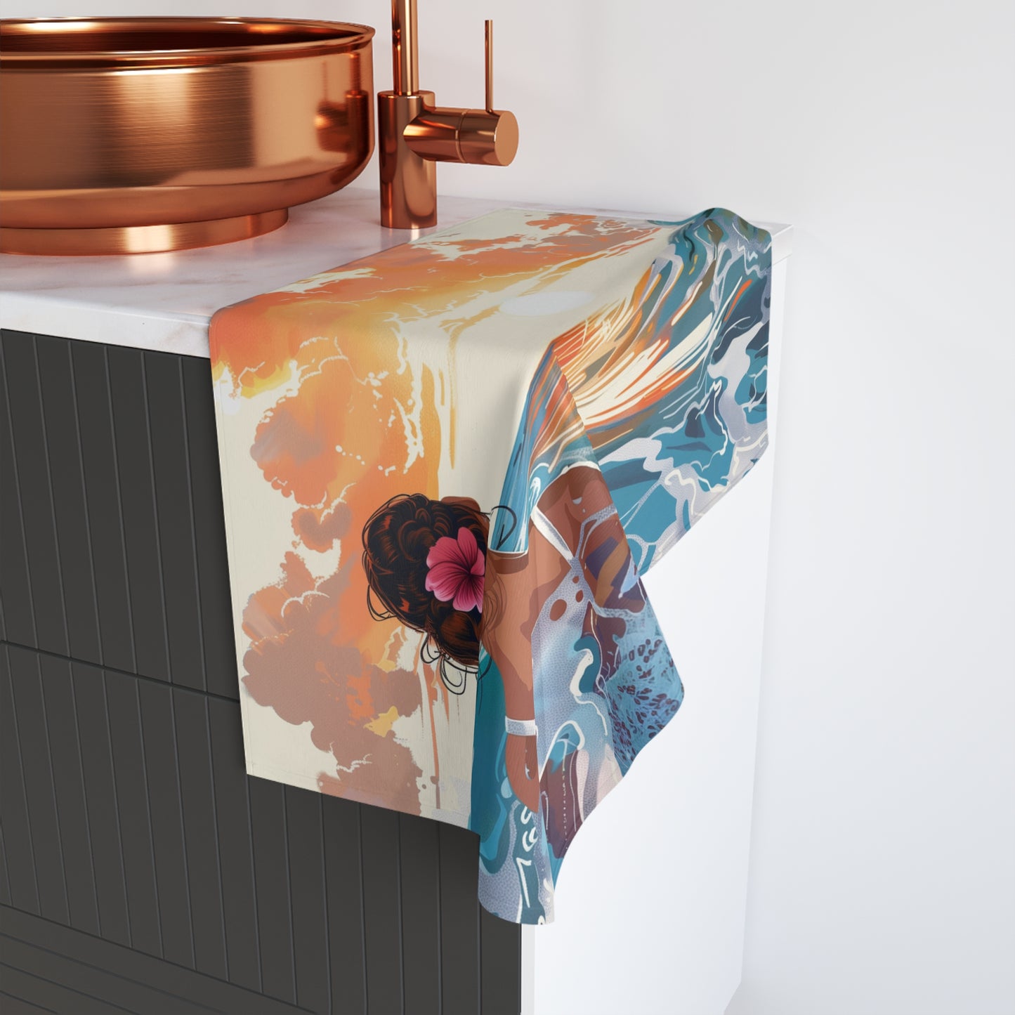 Hand Towel - Awesome Graphics Workout Towel for Stylish Elevating - Aloha 7