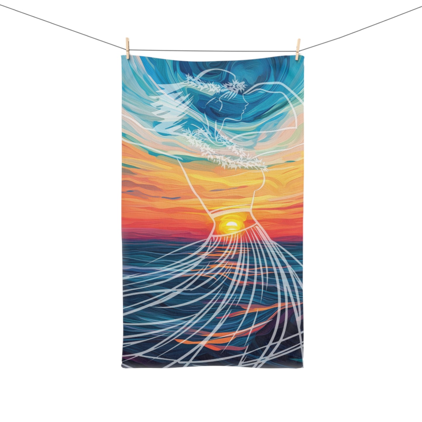 Hand Towel - Awesome Graphics Workout Towel for Stylish Elevating - Aloha1