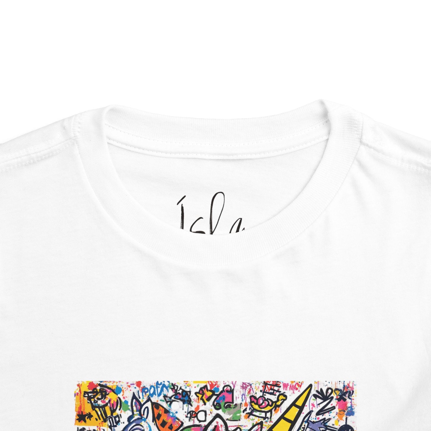 Colorful Unicorn Toddler Tee - Fun & Playful Kidswear