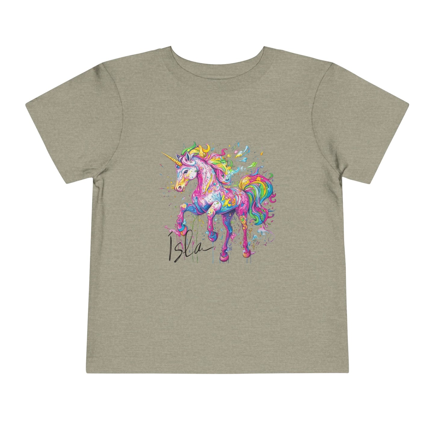 Colorful Unicorn Toddler Tee - Fun & Playful Kidswear V2
