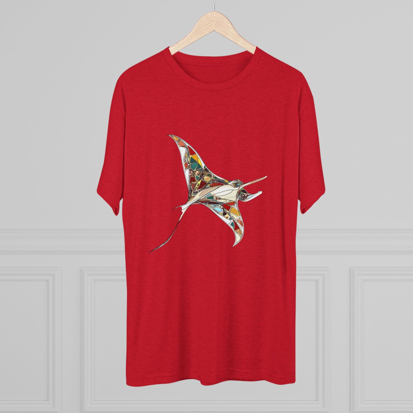 Artistic Manta Ray Tee