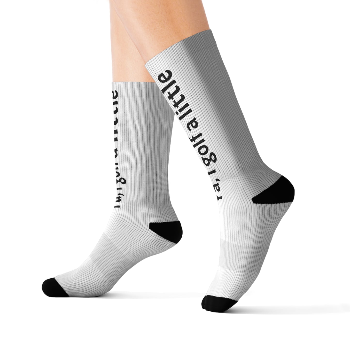 Funny Golf Sublimation Socks