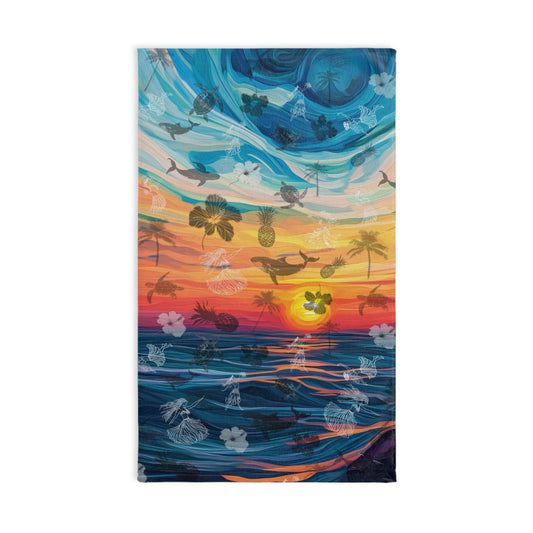 Hand Towel - Awesome Graphics Workout Towel for Stylish Elevating - Aloha 10