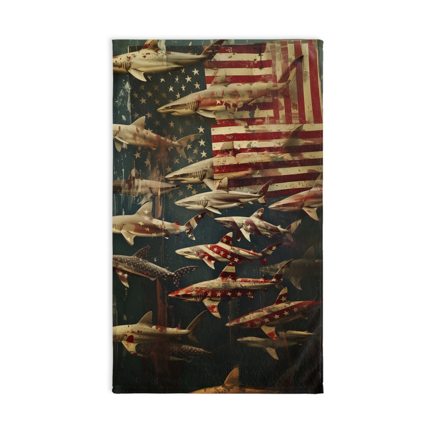 Hand Towel - Awesome Graphics Workout Towel for Stylish Elevating - USA 1