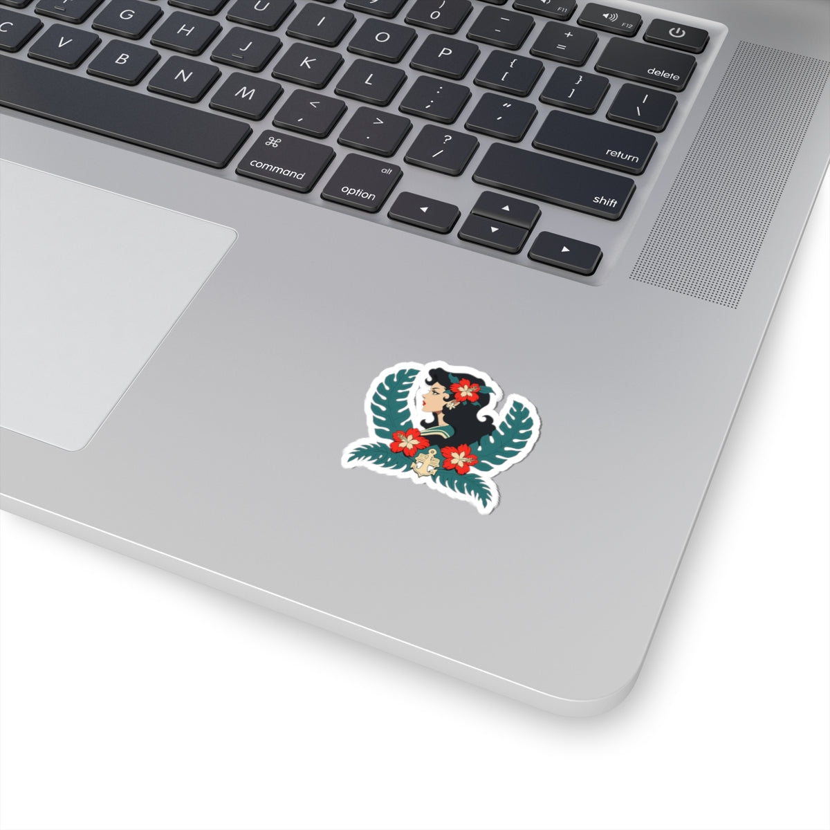 Lady Sailor Kiss-Cut Stickers | Summer Vibe, Laptop Decor, USA Pride
