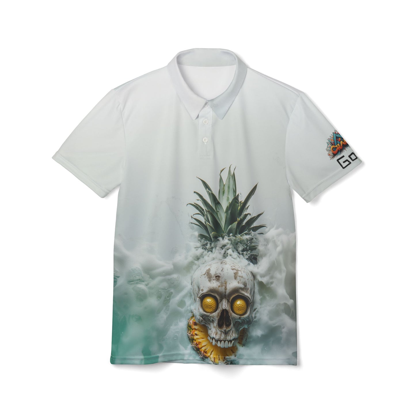 Chaos Logo Golf Club - Pineapple Skull Version 2