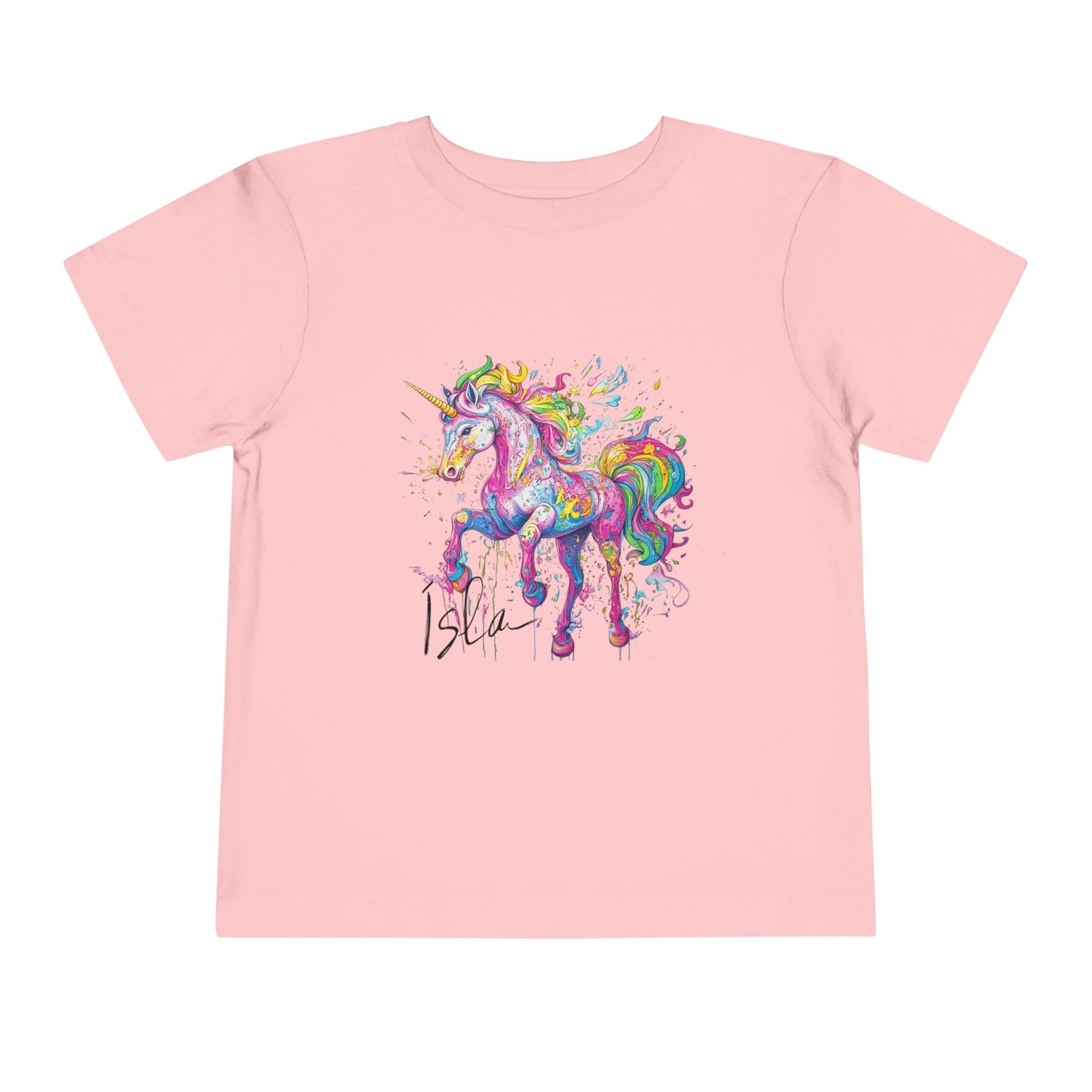 Colorful Unicorn Toddler Tee - Fun & Playful Kidswear V2