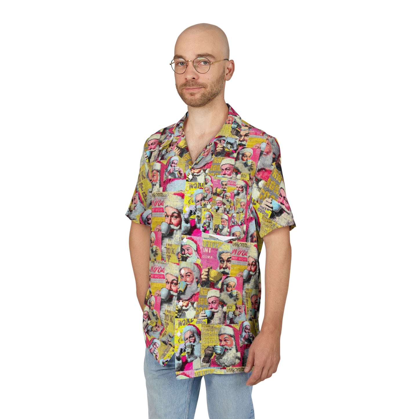 Christmas Santa Coco Aloha Shirt