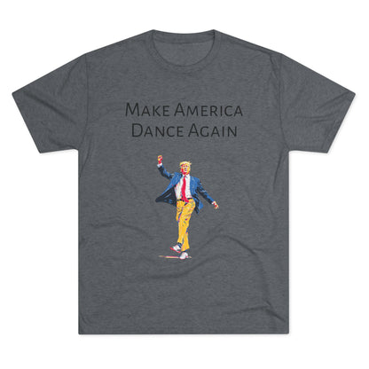 Trump DJ Tee V3 - Unisex Tri-Blend Crew