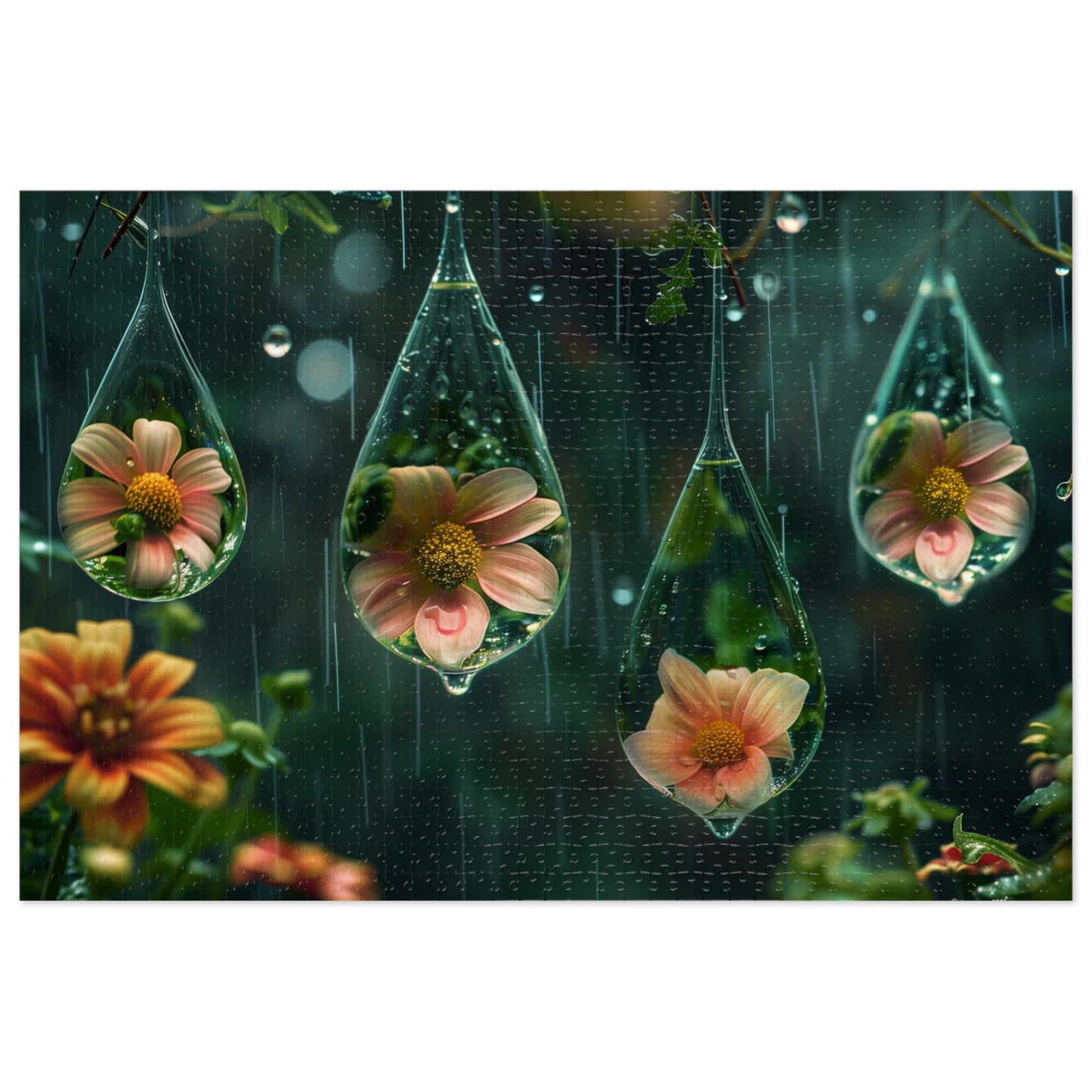 Amazing Rain v2 - Jigsaw Puzzle (500,1000-Piece)