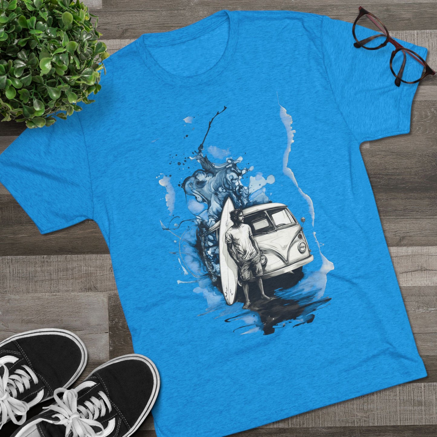 Surfer Campervan Tee