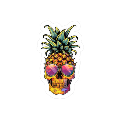 Stickers by Floral Fusion - Skull Pineapple v1