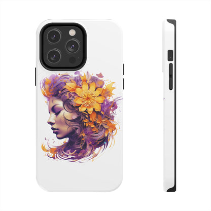 Tough IPhone Case by Floral Fusion Graphics - Girl Power Series 2