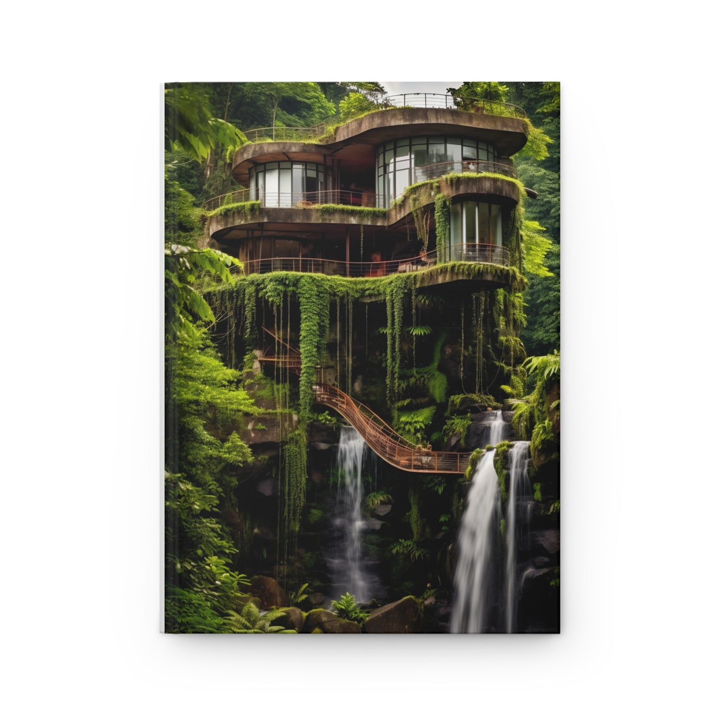 Hardcover Journal Matte - Imagination Homes Series Rainforest 1