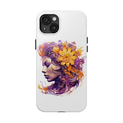 Tough IPhone Case by Floral Fusion Graphics - Girl Power Series 2