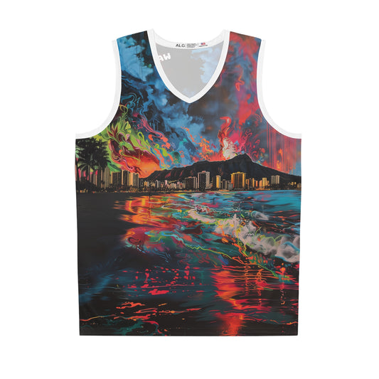 Sport Tank Jersey (AOP) - Waikiki V1.1