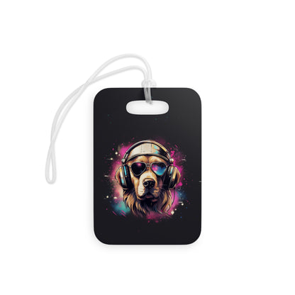 Luggage, Bag Tags Amazing Pet Prints Golden Retriever v2