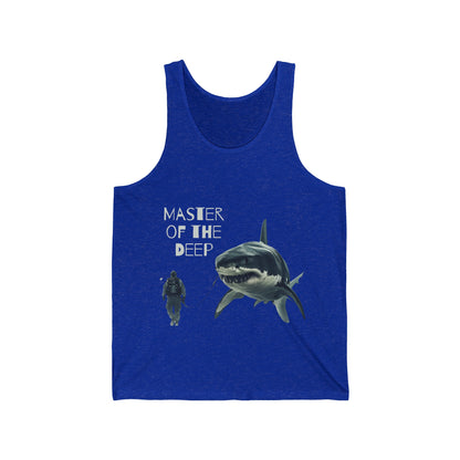 Master of the Deep - Unisex Jersey Tank, V1