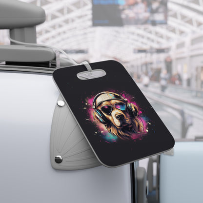 Luggage, Bag Tags Amazing Pet Prints Golden Retriever v2