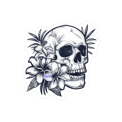 Stickers by Floral Fusion - Skull Pineapple v3