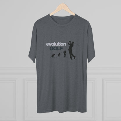 T-Shirt - Evolution Golf Ape to Golfer Satire Tee