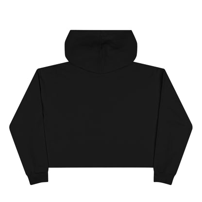 Crop Hoodie - Apres Ski Winner - Black