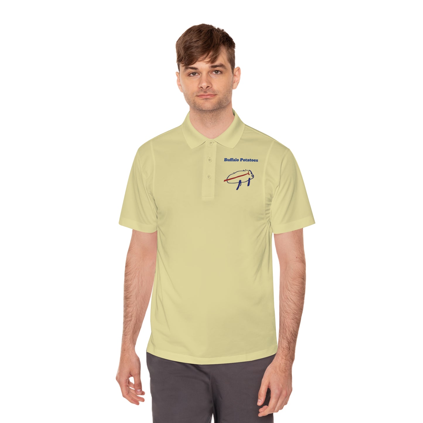 Men's Sport Polo Shirt - Buffalo Potatoes