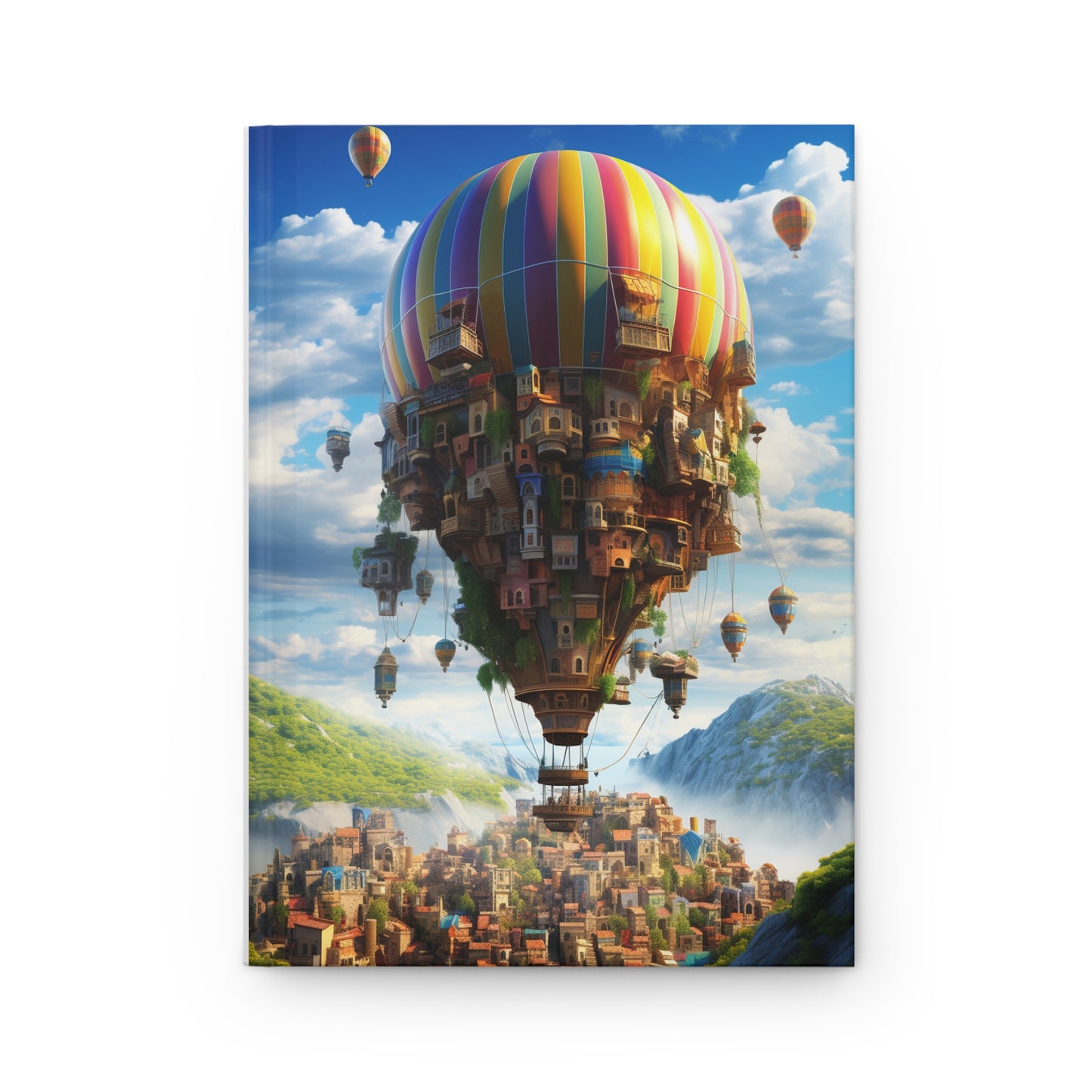 Hardcover Journal Matte - Imagination Homes Series Balloon 2