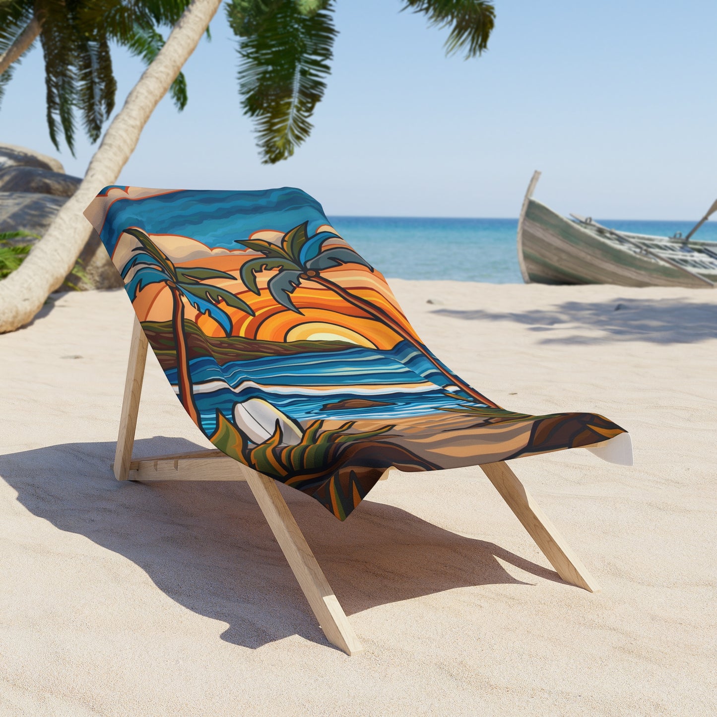 Tropical Beach Towels for Art Lovers