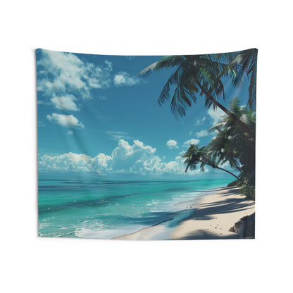 Tropical Beach V1 - Indoor Wall Tapestries