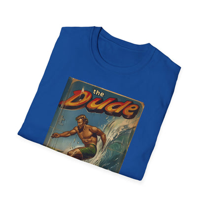 The Dude Retro Comic Surfer T-Shirt