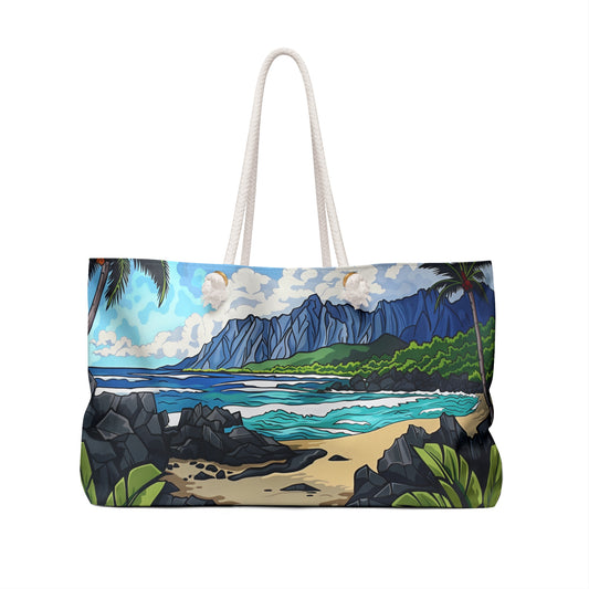 The Beautiful Beach Bag, Weekender Bag, v4