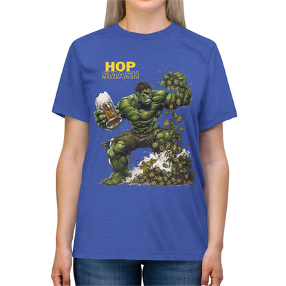 Beer Label Unisex Triblend Tee - Hop Smash Specialty