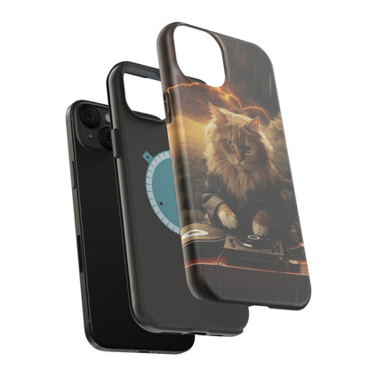 MagSafe Tough Cases for iphone - Pet Lover Series - Cat Dj Storm 3