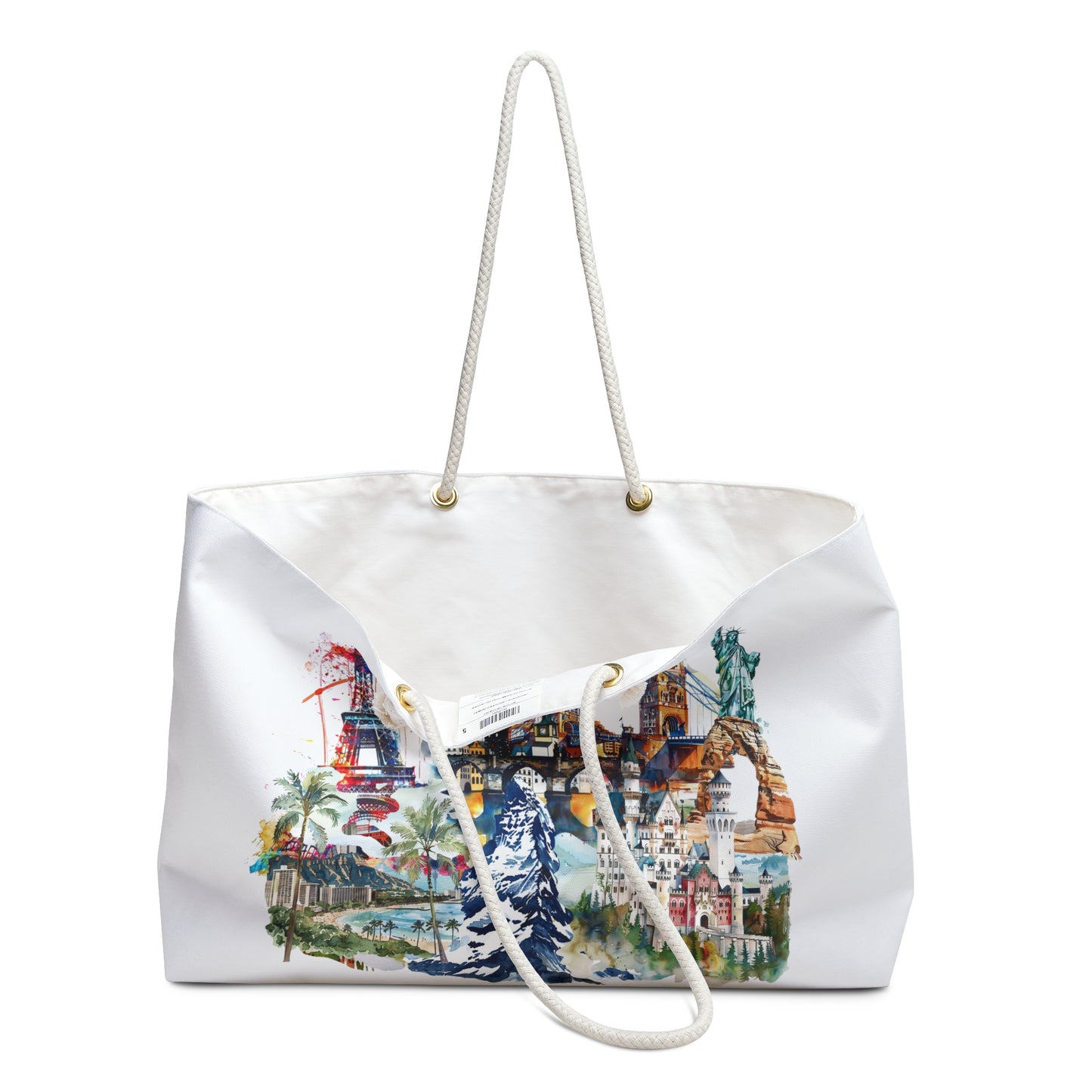 Wanderlust Tote, Weekender Bag, v1