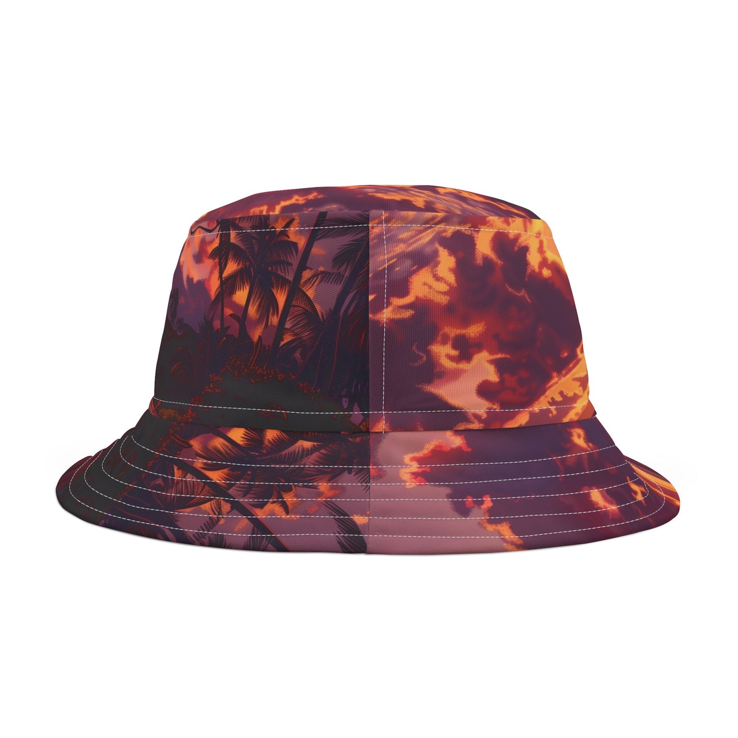 Bucket Hat (AOP) Waikiki Liquid Fire 2